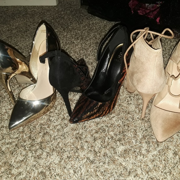3 Pair of Shoe Dazzle Heels. Never worn. - Picture 2 of 2
